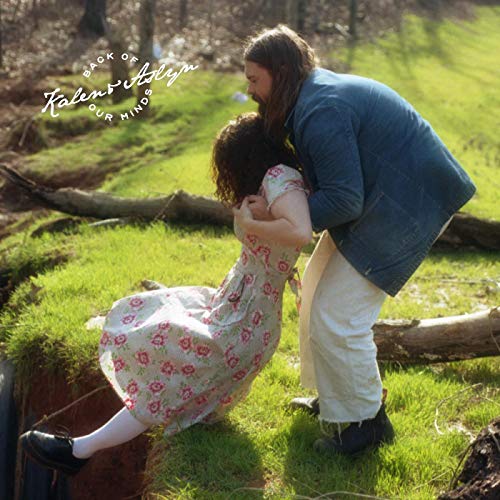 KALEN & ASLYN - BACK OF OUR MINDS (OPAQUE GREEN WITH CREAM MARBLING) (VINYL)