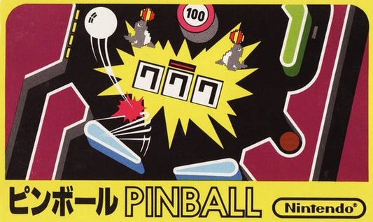 PINBALL  - NES (W/BOX & MANUAL)