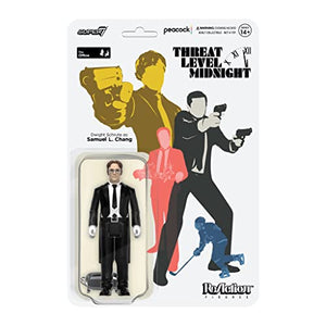 OFFICE: DWIGHT SCHRUTE AS SAMUEL L. CHANG - SUPER 7-REACTION-3.75"