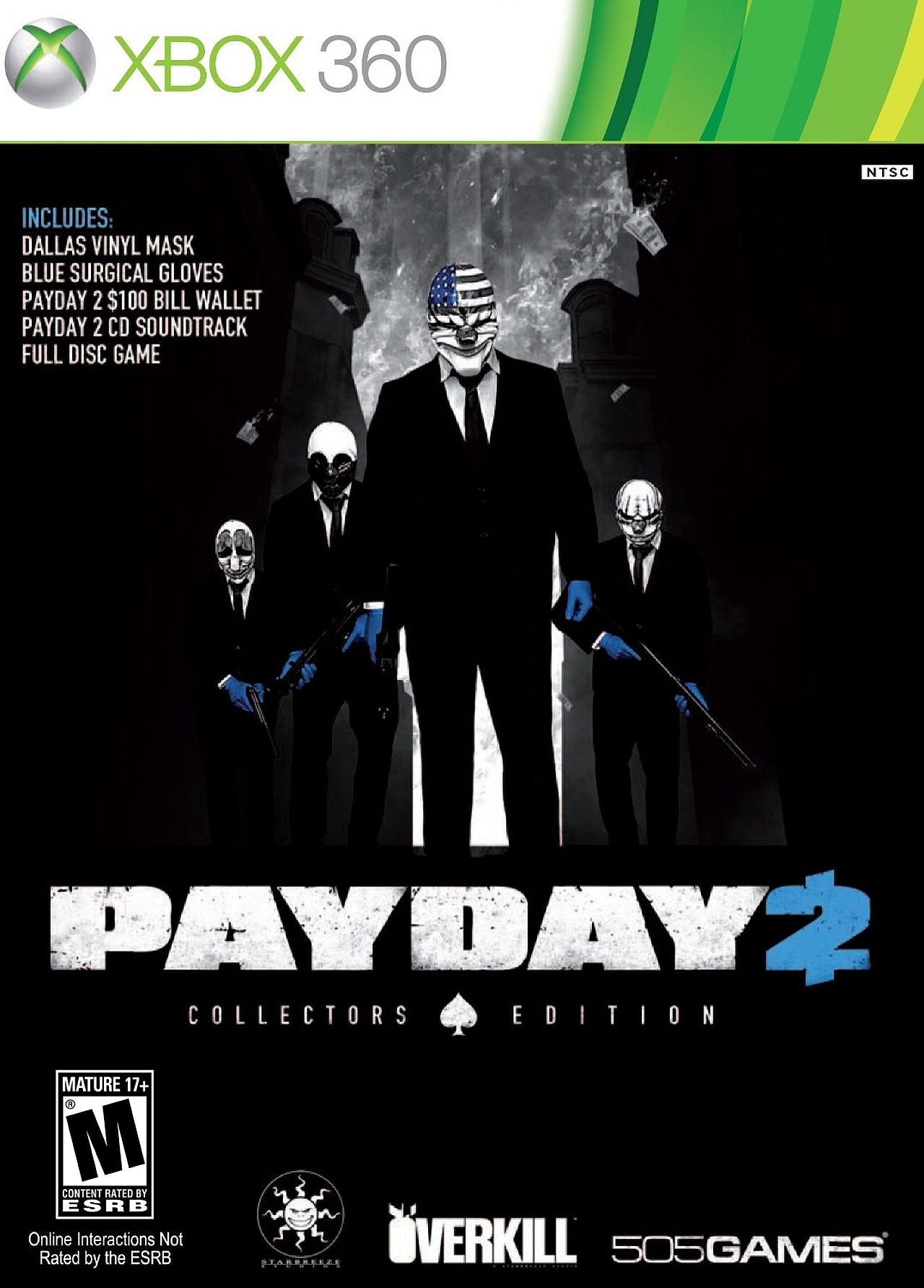 PAYDAY 2 (COLLECTOR'S EDITION)  - XBX360