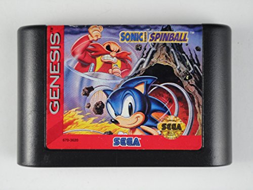 SONIC SPINBALL - GENESIS (BOX + MANUAL ONLY!)