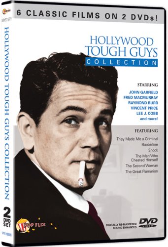 HOLLYWOOD TOUGH GUYS COLLECTION  - DVD-5 MOVIES (2 DISCS)