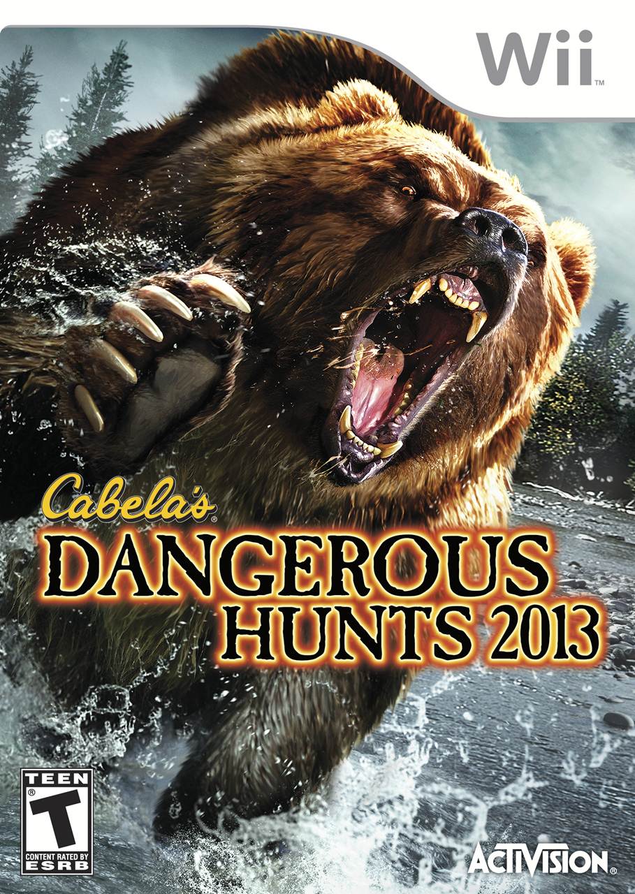 CABELA'S DANGEROUS HUNTS 2013 (WITH GUN)  - WII