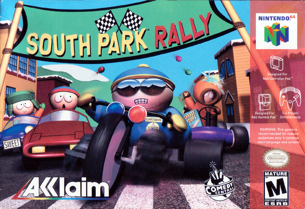 SOUTH PARK RALLY  - N64 (W/BOX)