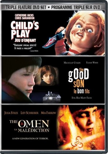 CHILD'S PLAY/GOOD SON/OMEN - DVD-TRIPLE HORROR FEATURE