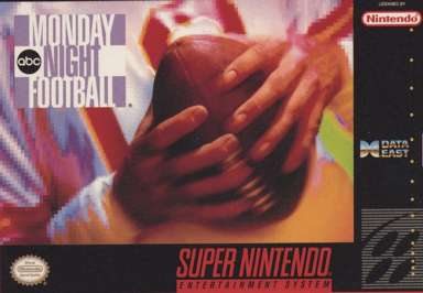 ABC MONDAY NIGHT FOOTBALL  - SNES (W/BOX & MANUAL)