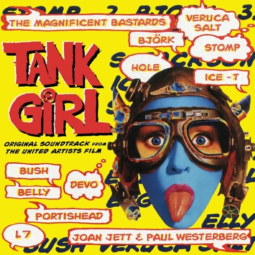 VARIOUS ARTISTS - TANK GIRL--ORIGINAL SOUNDTRACK FROM THE UNITED ARTISTS FILM (NEON YELLOW VINYL)