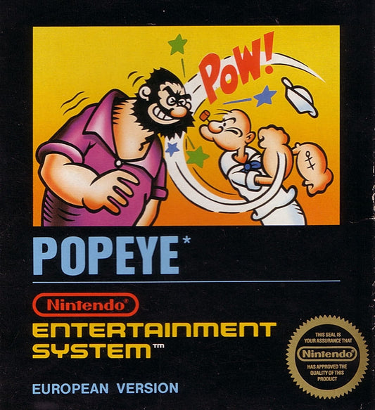 POPEYE  - NES (W/BOX & MANUAL)