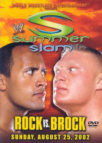 WWE SUMMERSLAM 2002 - ROCK VS. BROCK