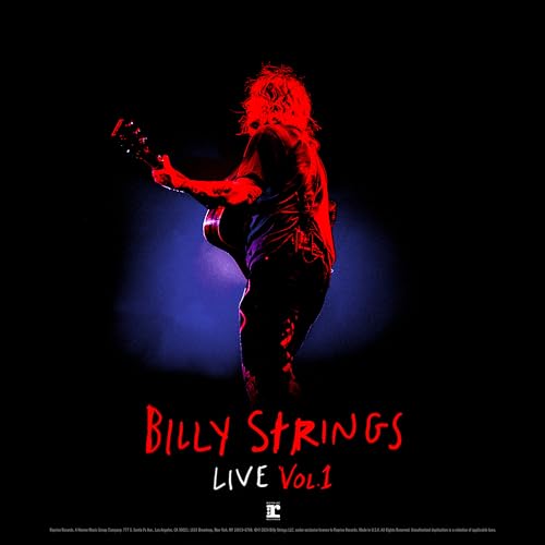 BILLY STRINGS - BILLY STRINGS LIVE VOL. 1 (180GM 2LP)