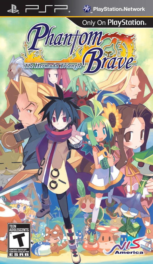 PHANTOM BRAVE: HEROES OF THE HERMUDA TRI  - PSP