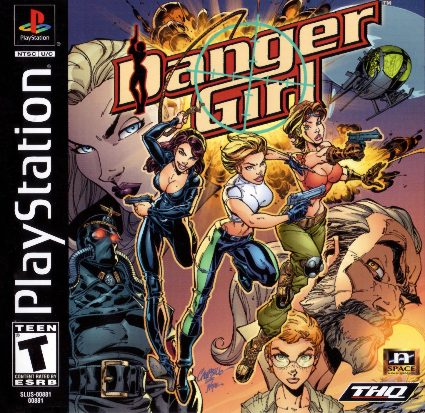 DANGER GIRL  - PS1