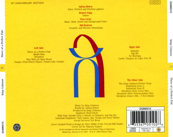 KING CRIMSON  - PERFECT PAIR (CD/DVD)