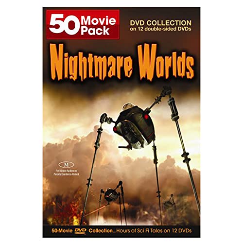 NIGHTMARE WORLDS - DVD-50 MOVIE PACK (12 DISCS)