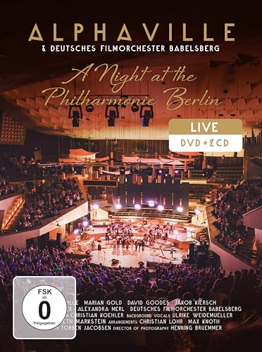 ALPHAVILLE, GERMAN FILM ORCHESTRA BABELSBERG, ANDR - A NIGHT AT THE PHILHARMONIE BERLIN (2CD + DVD) (CD)