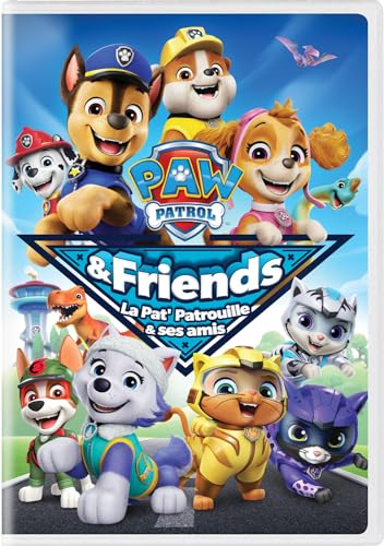 PAW PATROL & FRIENDS [DVD] (BILINGUAL)