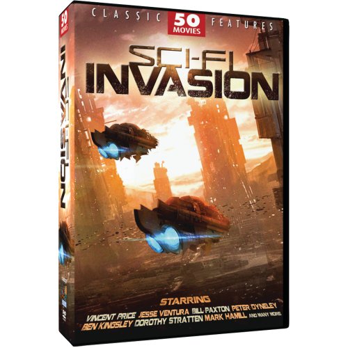 SCI-FI INVASION - DVD-50 MOVIES