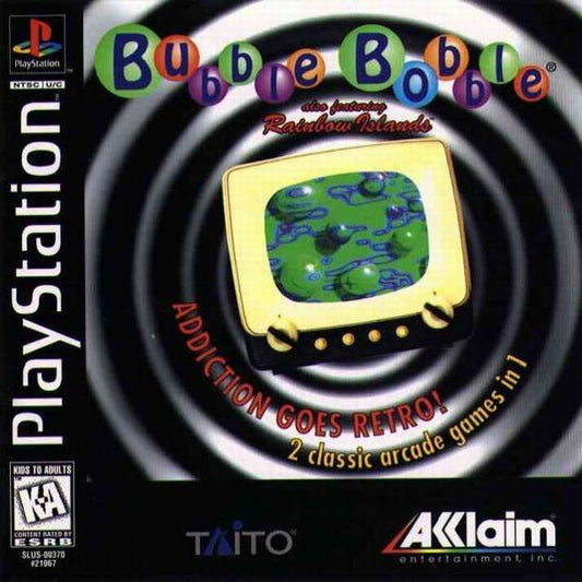 BUBBLE BOBBLE FEATURING RAINBOW ISLANDS  - PS1