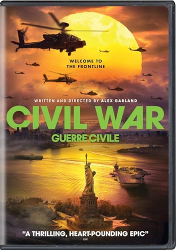 CIVIL WAR (MOVIE)  - DVD-2024-KIRSTEN DUNST