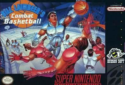 BILL LAIMBEER'S COMBAT BASKETBALL  - SNES (W/BOX & MANUAL)