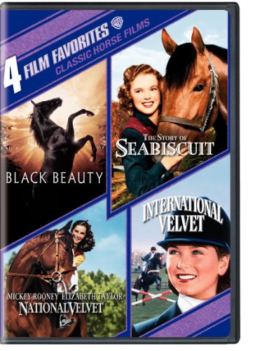 BLACK BEAUTY/SEABISCUIT/NATIONAL VELVET/ - DVD-4 FILM FEATURE