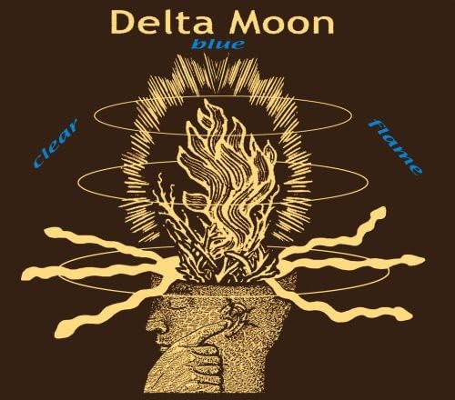 DELTA MOON - CLEAR BLUE FLAME
