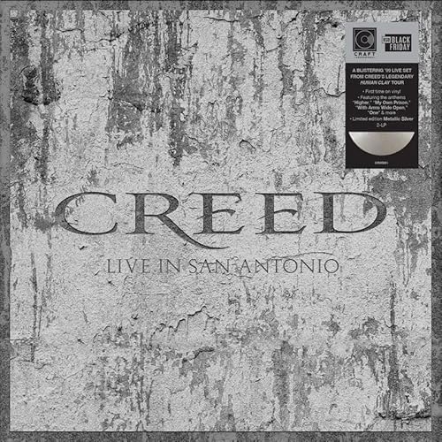 CREED - LIVE IN SAN ANTONIO (11/14/1999) [METALLIC SILVER 2 LP] - VINYL LP(X2) - RSD 2025