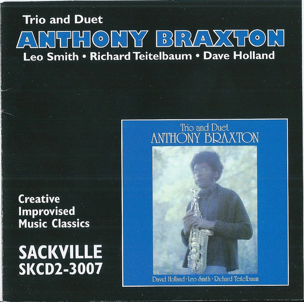 BRAXTON, ANTHONY  - TRIO & DUET (SACKVILLE SKCD2-3007)