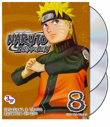 NARUTO SHIPPUDEN: UNCUT - SET 8 (EP. 89-100)