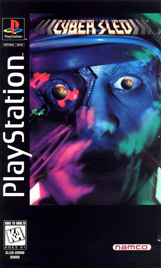 CYBER SLED (LONGBOX)  - PS1