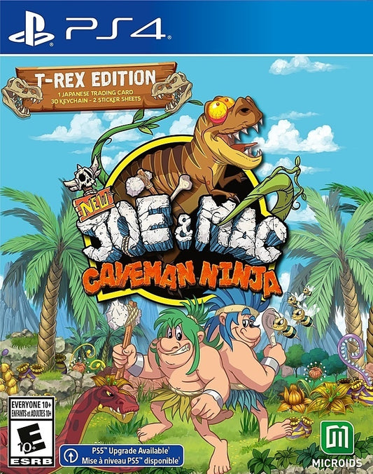 NEW JOE & MAC: CAVEMAN NINJA  - PS4