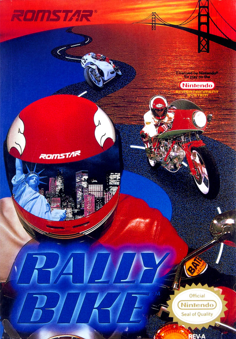 RALLY BIKE  - NES (W/BOX & MANUAL)