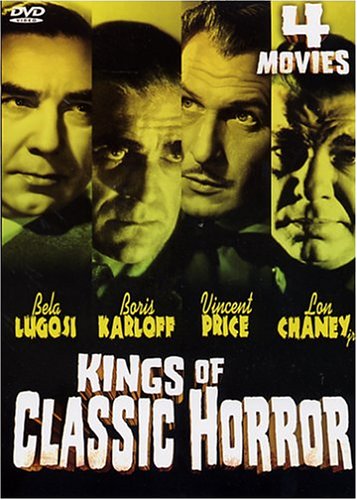 KINGS OF CLASSIC HORROR  - DVD-4 MOVIE SET