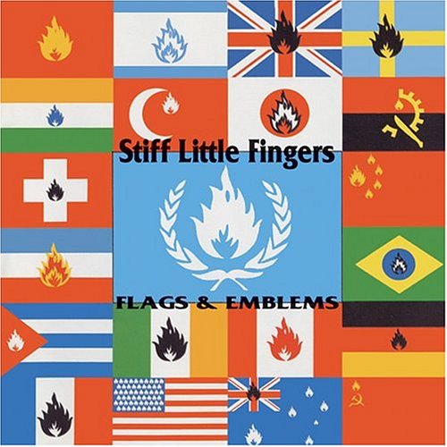 STIFF LITTLE FINGERS - FLAGS AND EMBLEMS