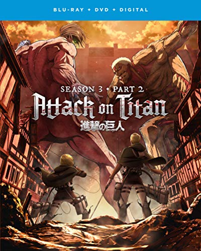 ATTACK ON TITAN: SEASON 3 - PART 2 - BLU-RAY + DVD + DIGITAL