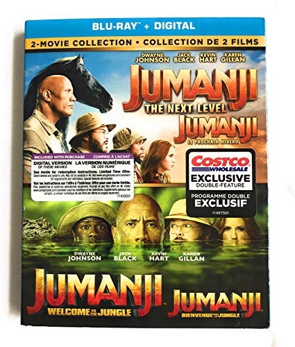 JUMANJI: WELCOME TO THE JUNGLE/ NEXT LEV - BLU-DOUBLE FEATURE