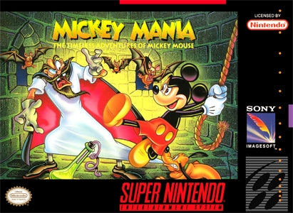 MICKEY MANIA  - SNES (W/BOX)