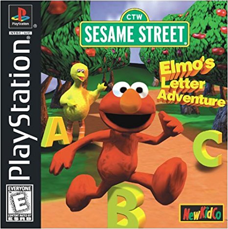 ELMO'S LETTER ADVENTURE  - PS1