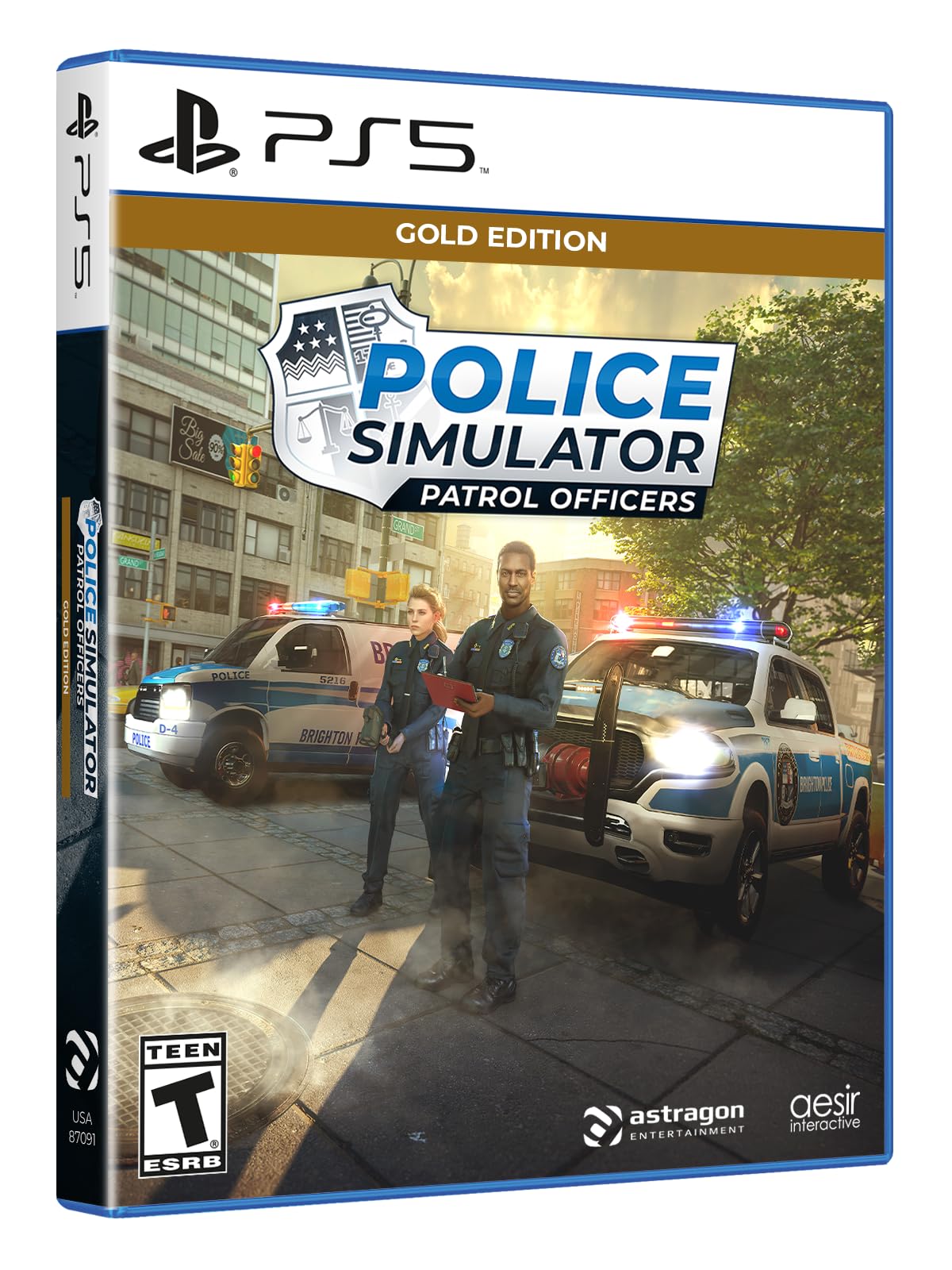 POLICE SIMULATOR: PATROL OFFICERS (GOLD  - PS5