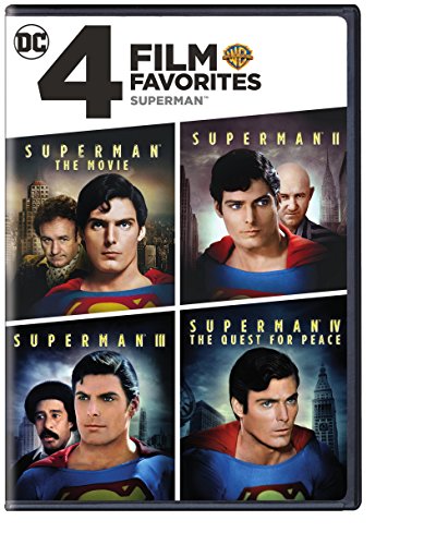 4 FILM FAVORITES: SUPERMAN (SUPERMAN: THE MOVIE/SUPERMAN II/SUPERMAN III/SUPERMAN IV: THE QUEST FOR PEACE) (BILINGUAL)