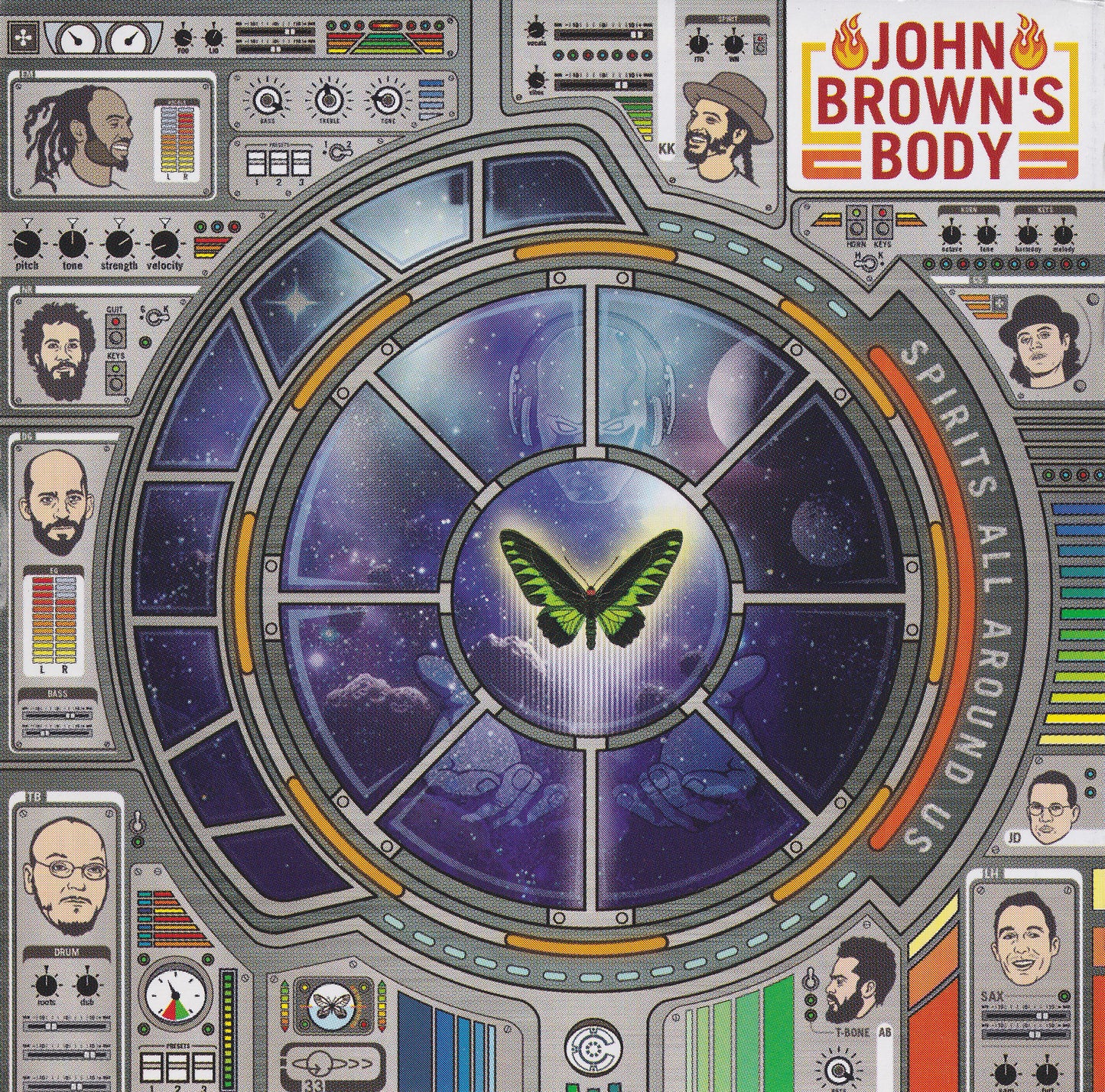 JOHN BROWN'S BODY  - SPIRITS ALL AROUND US