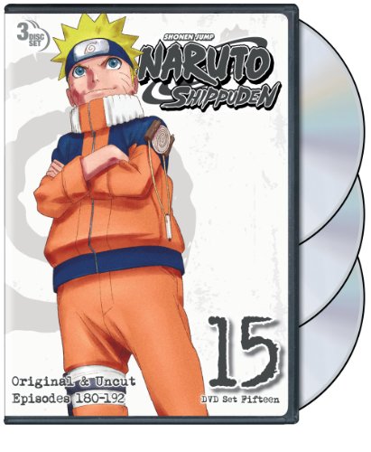 NARUTO SHIPPUDEN: UNCUT SET 15, EPISODES 180-192