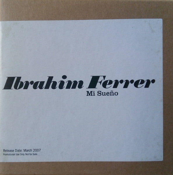 FERRER, IBRAHIM  - MI SUENO (CUBA)