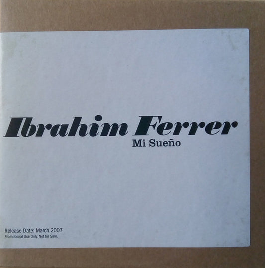 FERRER, IBRAHIM  - MI SUENO (CUBA)