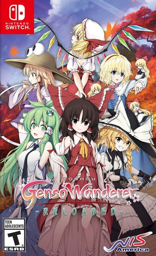TOUHOU GENSO WANDERER RELOADED  - SWITCH