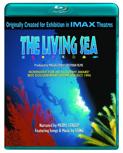 LIVING SEA, THE (LARGE FORMAT)  (BILINGUAL) [BLU-RAY]