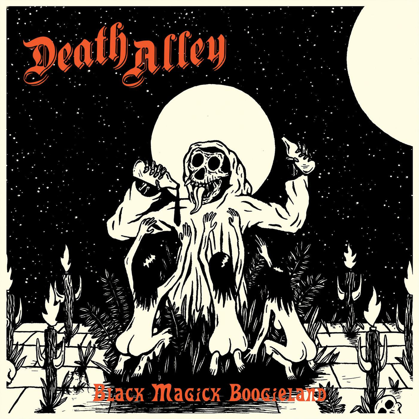 DEATH ALLEY - BLACK MAGICK BOOGIELAND (CLOUDY CLEAR VINYL)