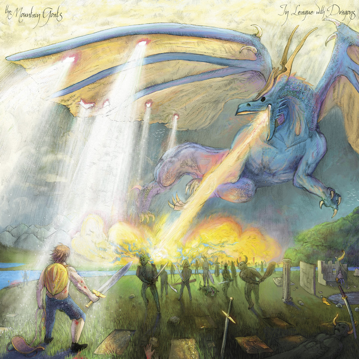 MOUNTAIN GOATS  - IN LEAGUE WITH DRAGONS