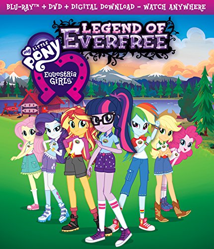 MY LITTLE PONY: EQUESTRIA GIRLS - LEGEND OF EVERFREE - BLU-RAY + DVD