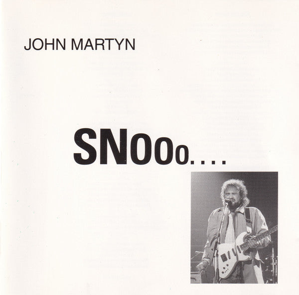 MARTYN, JOHN  - SNOOO...